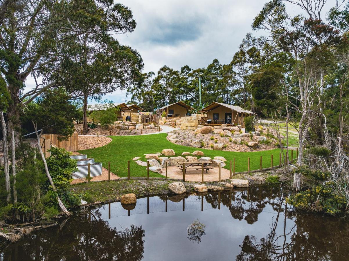ホテル Glamping 148 Tasmania セントへレンズ エクステリア 写真