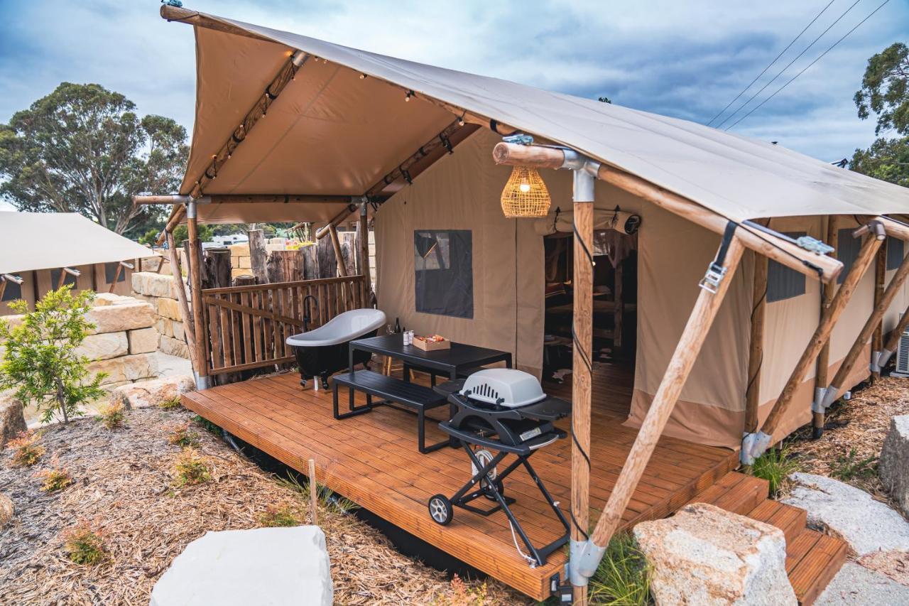 ホテル Glamping 148 Tasmania セントへレンズ エクステリア 写真